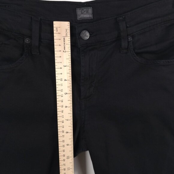 CITIZENS OF HUMANITY MADE IN USA 🇺🇸 Skinny Black Jeans Style 1300-360 Size 29 - Picture 7 of 13